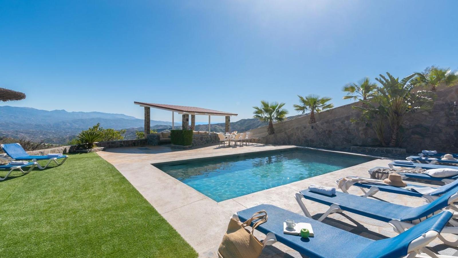 Cabana De Piedra El Borge By Ruralidays Moclinejo Exteriér fotografie