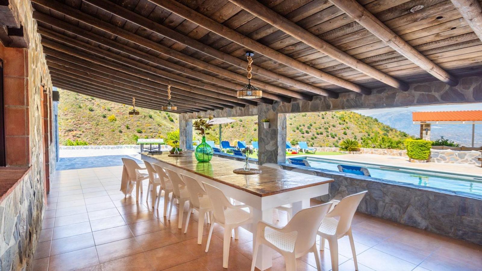 Cabana De Piedra El Borge By Ruralidays Moclinejo Exteriér fotografie